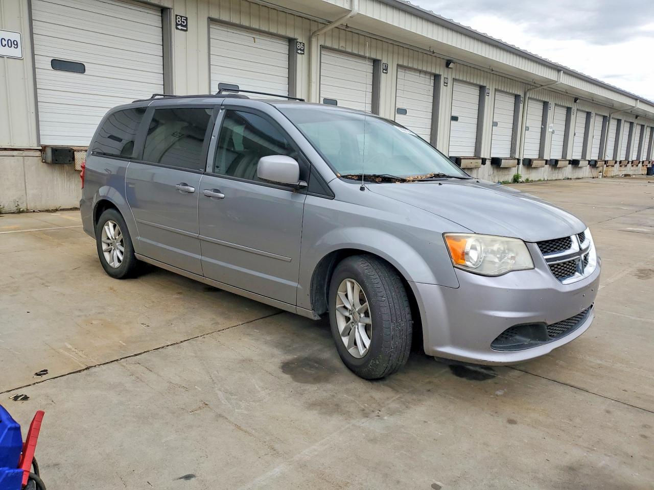 2014 Dodge Grand Caravan Sxt Gray vin: 2C4RDGCGXER163264