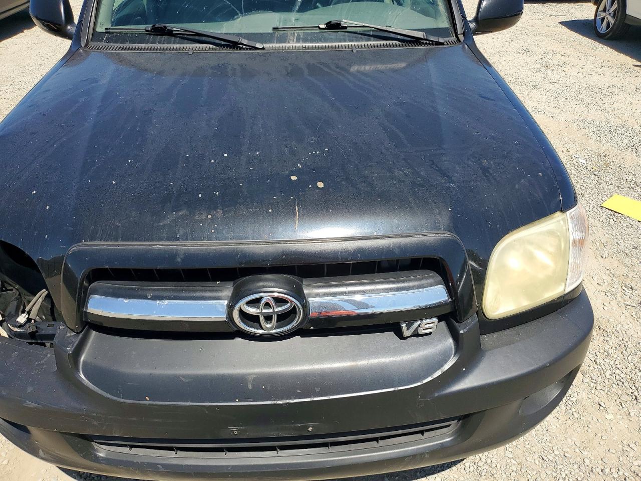 2005 Toyota Sequoia Limited Black vin: 5TDZT38A75S247100