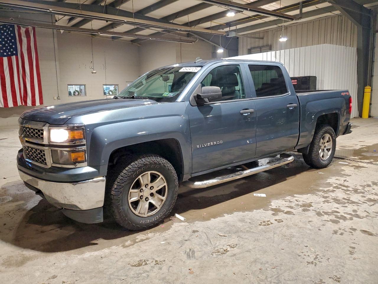 2014 Chevrolet Silverado K1500 Lt Синий vin: 3GCUKREC7EG451884