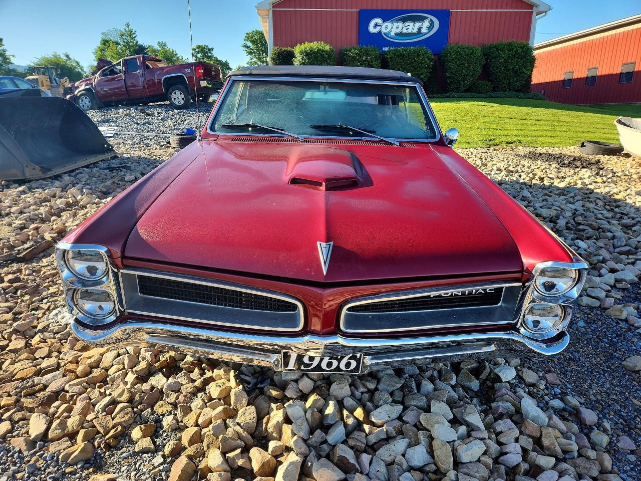 1966 Pontiac Lemans Rwd Red vin: 237676P248042