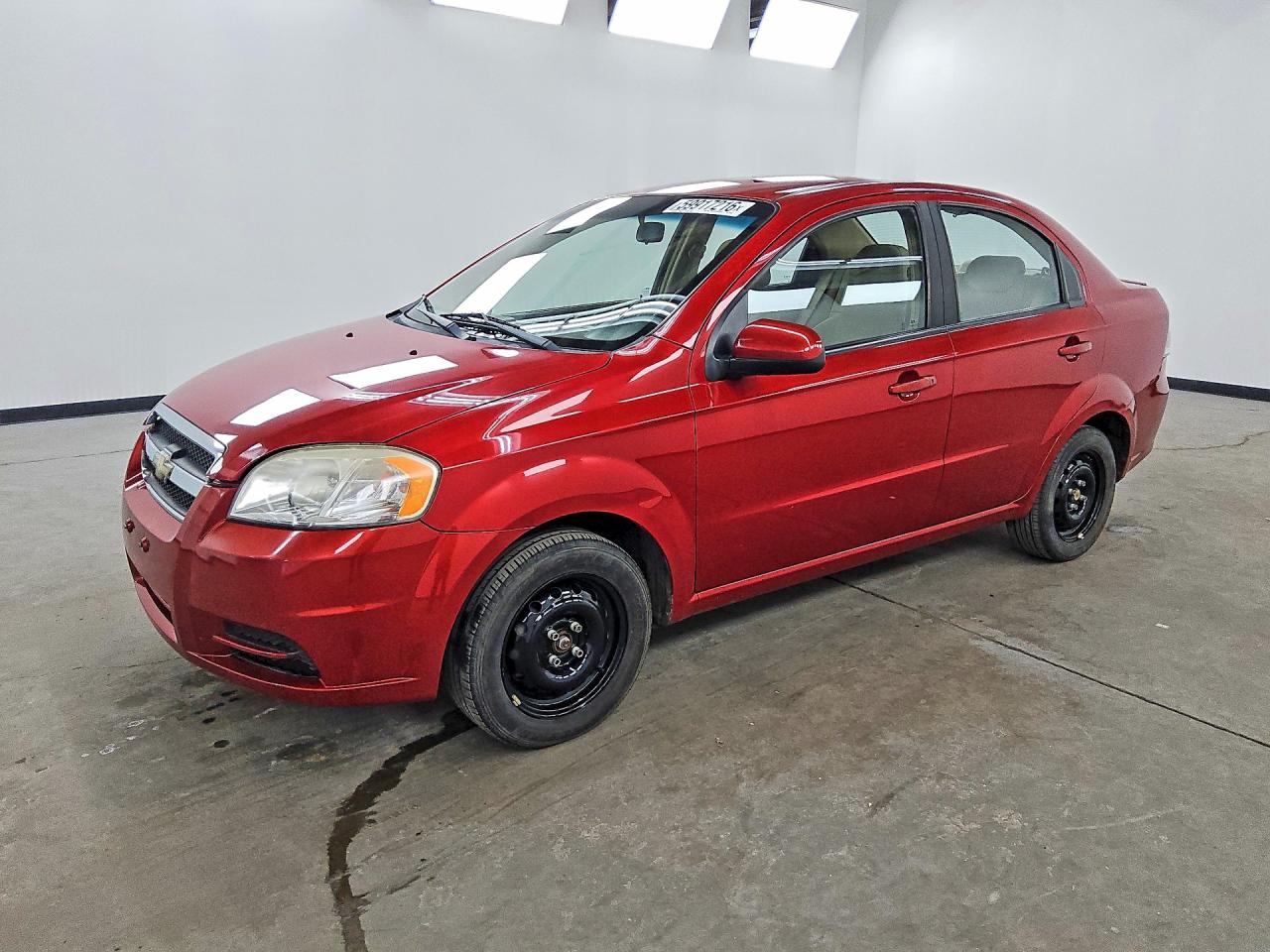 2011 Chevrolet Aveo Red vin: KL1TD5DE9BB220532