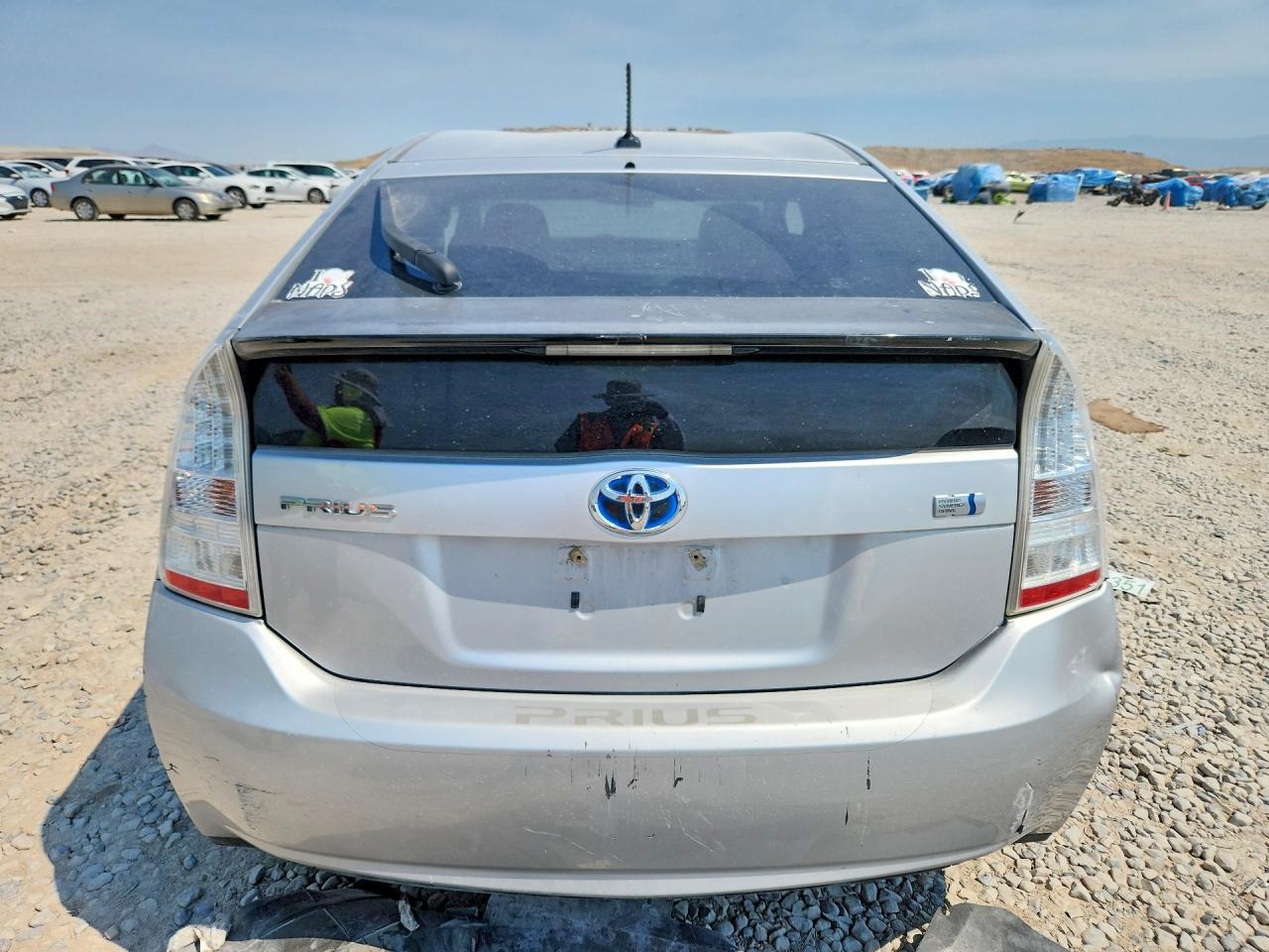 2011 Toyota Prius Four Silver vin: JTDKN3DU1B0288008