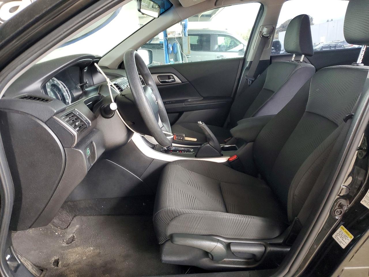 2015 Honda Accord Lx Black vin: 1HGCR2F37FA163815