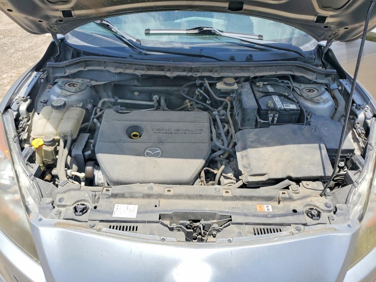2011 Mazda 3 I Silver vin: JM1BL1VF6B1358168