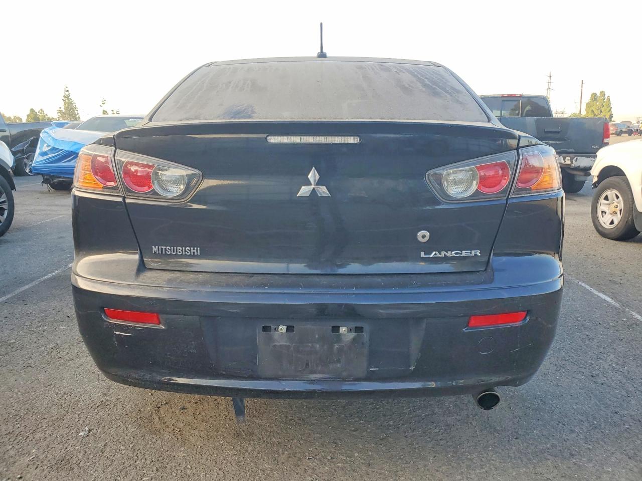 2011 Mitsubishi Lancer Gts Black vin: JA32U8FW2BU034734