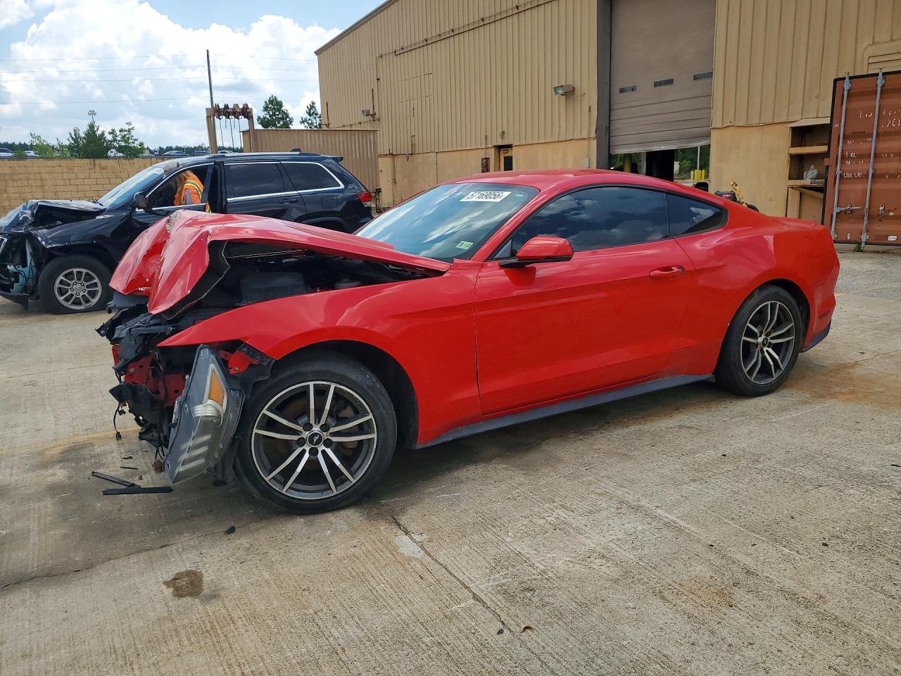 2015 Ford Mustang Red vin: 1FA6P8TH9F5312065