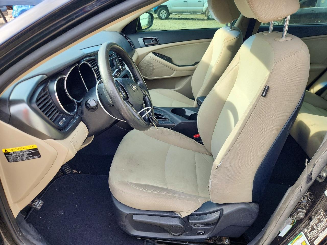 2013 Kia Optima Lx Черный vin: 5XXGM4A77DG123921