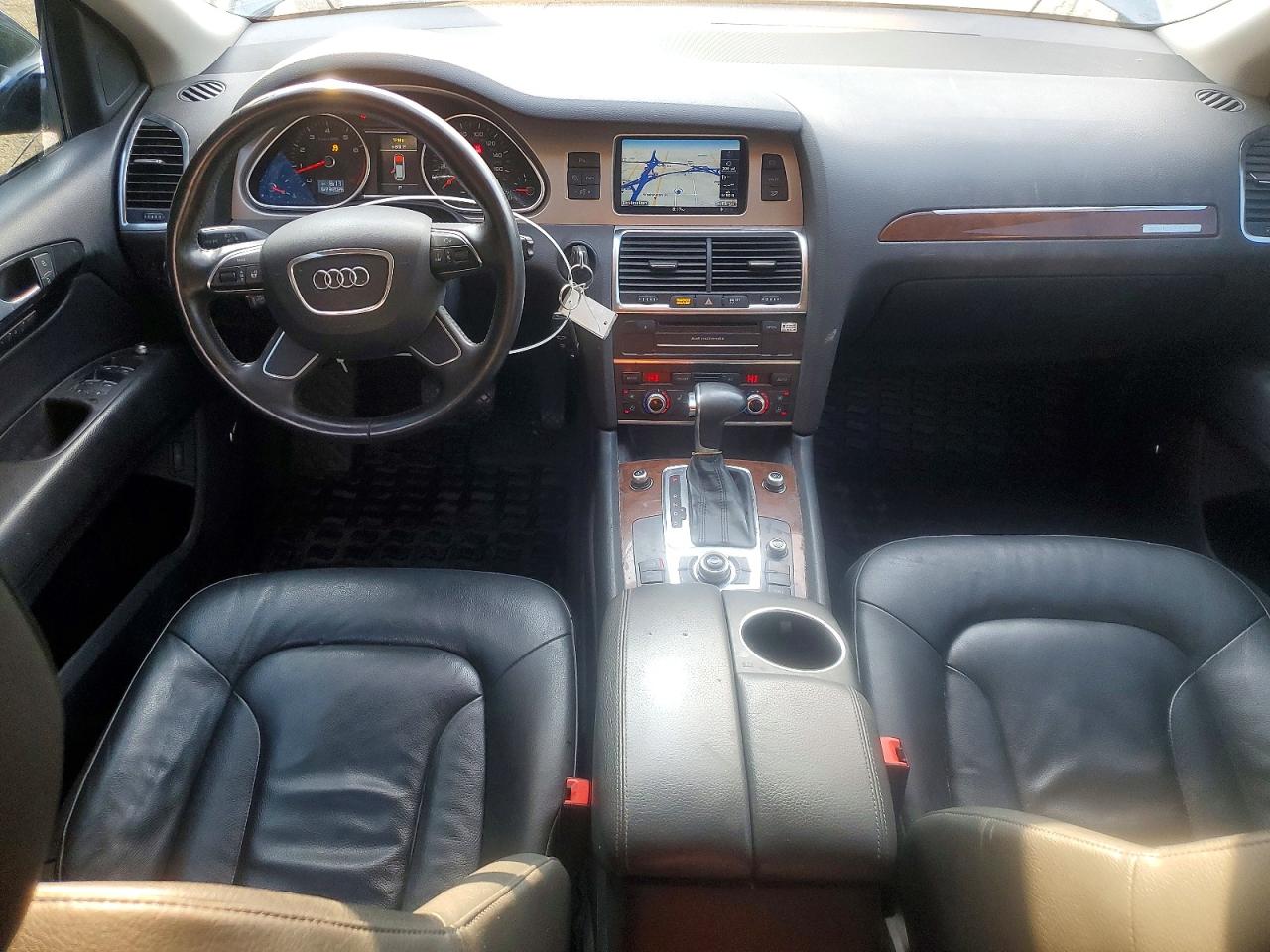 2012 Audi Q7 Premium Plus Gray vin: WA1LGAFE0CD010018