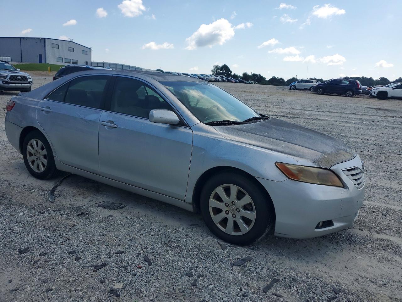 2007 Toyota Camry Xle Silver vin: JTNBE46K773083568