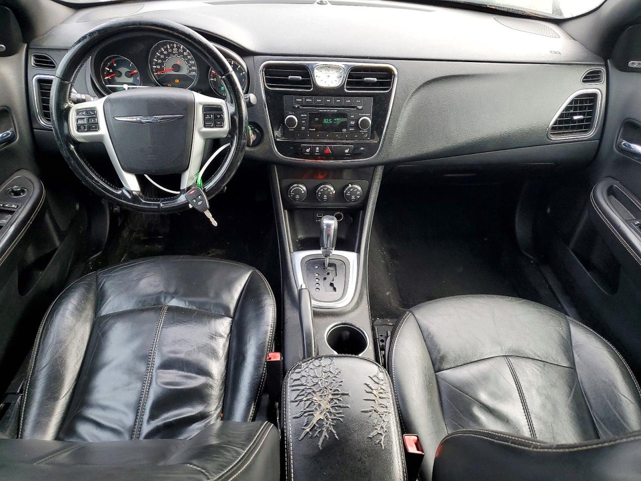 2013 Chrysler 200 Limited Silver vin: 1C3CCBCG2DN612545