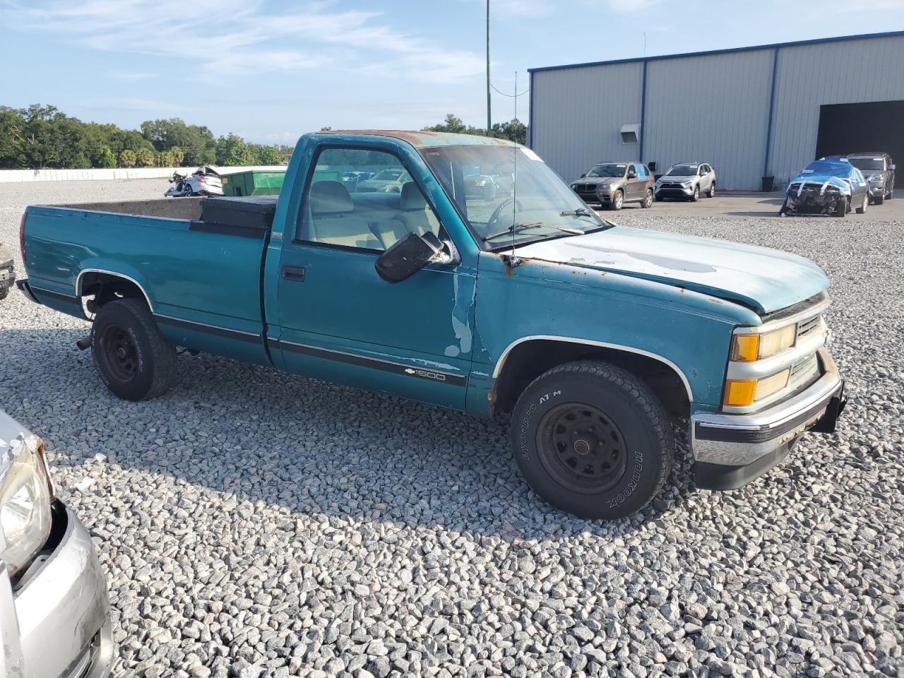 1995 Chevrolet Gmt-400 C1500   Green vin: 1GCEC14K7SZ166044