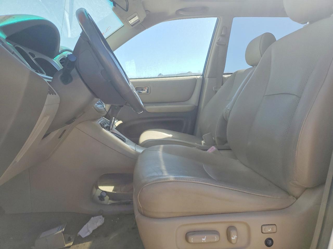2007 Toyota Highlander Sport White vin: JTEGP21AX70137336