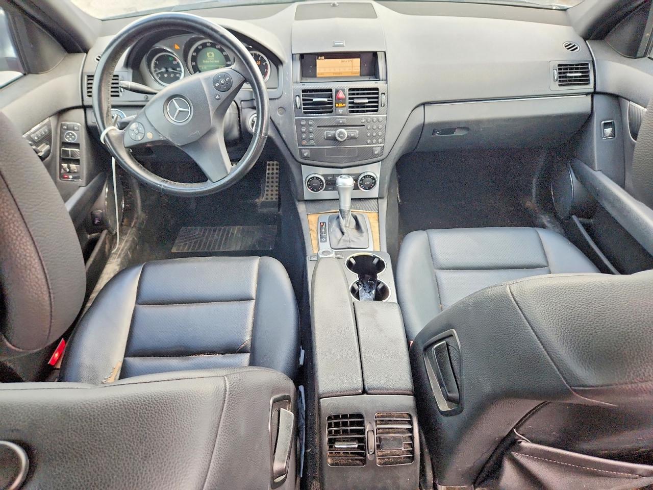 2009 Mercedes-benz C 350 Silver vin: WDDGF56X19R052900