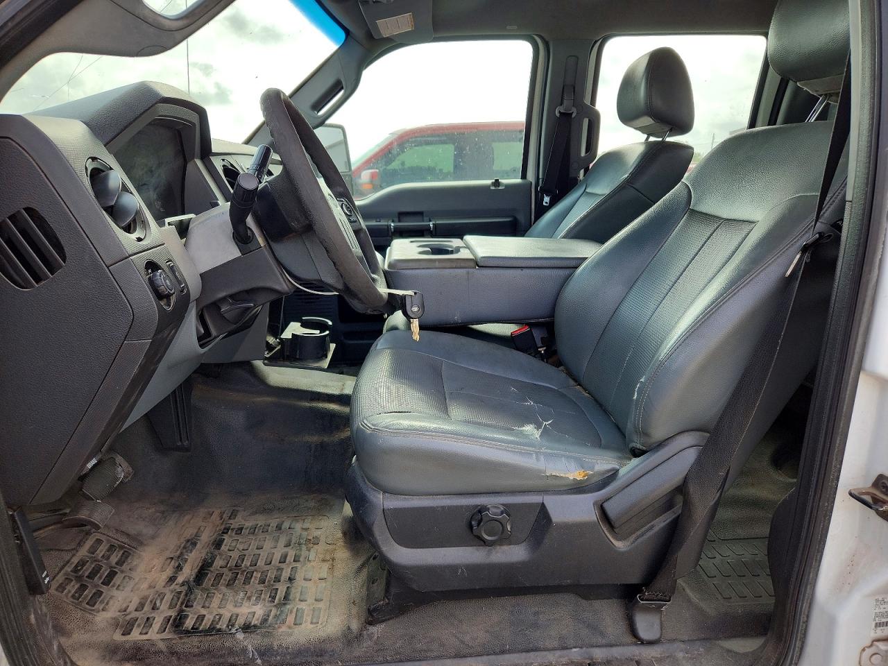 2014 Ford F250 Super Duty Белый vin: 1FT7W2B61EEA55321