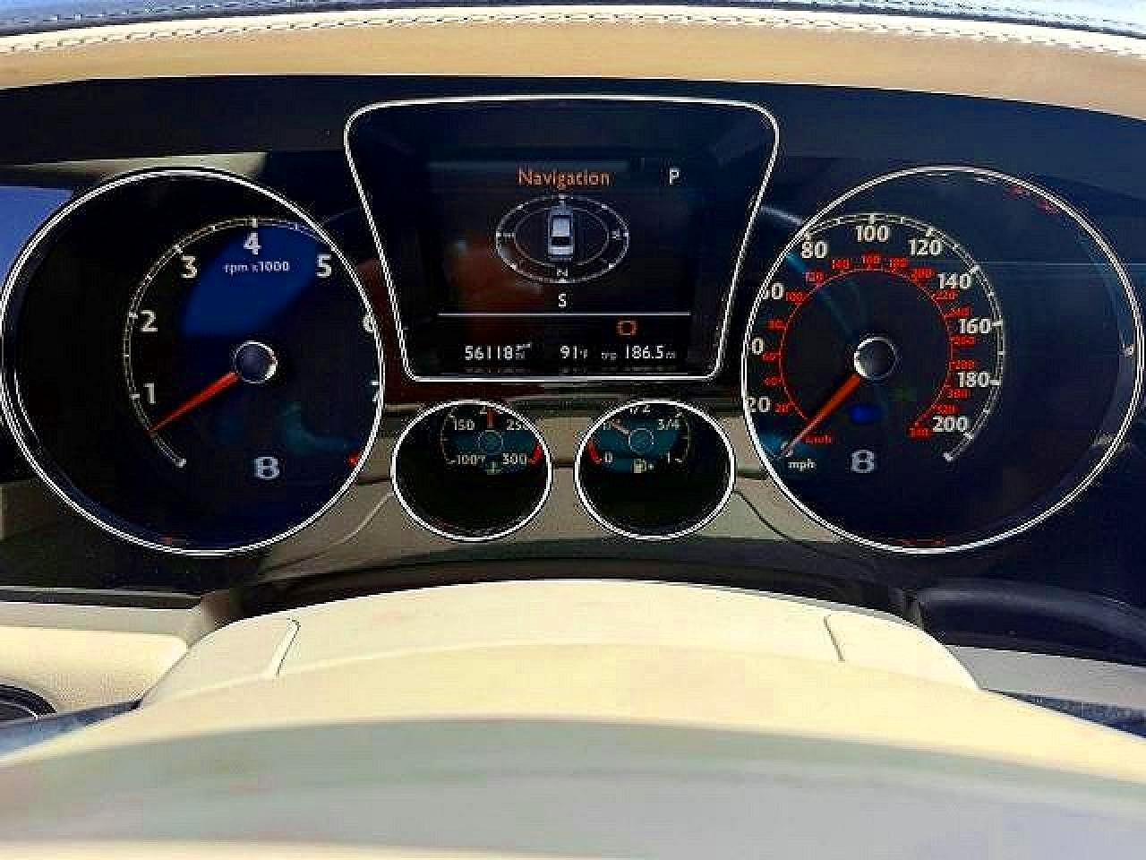 2013 Bentley Continental Flying Spur Speed Gray vin: SCBBP9ZA4DC081659
