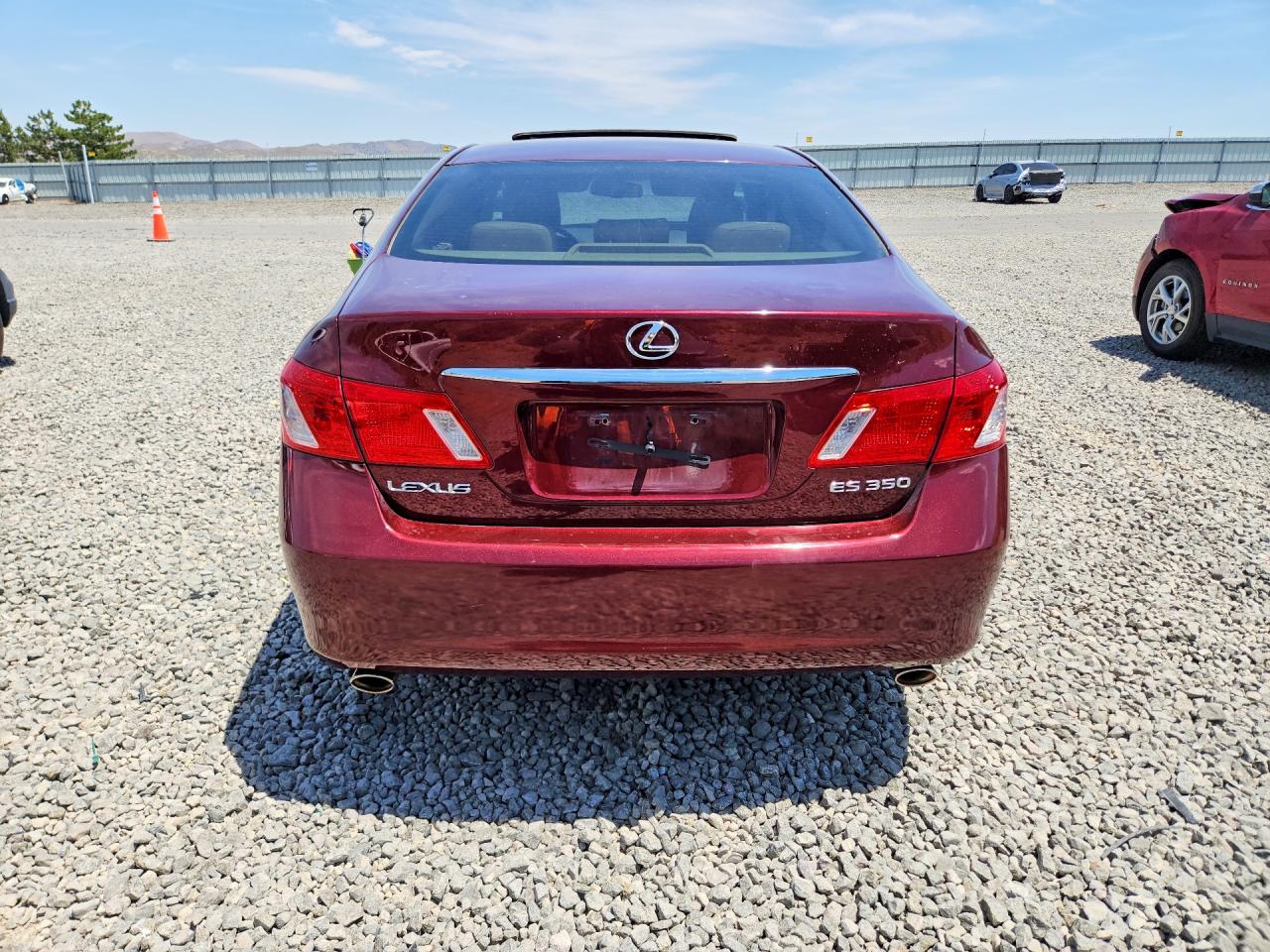 2007 Lexus Es 350 Red vin: JTHBJ46G872144927