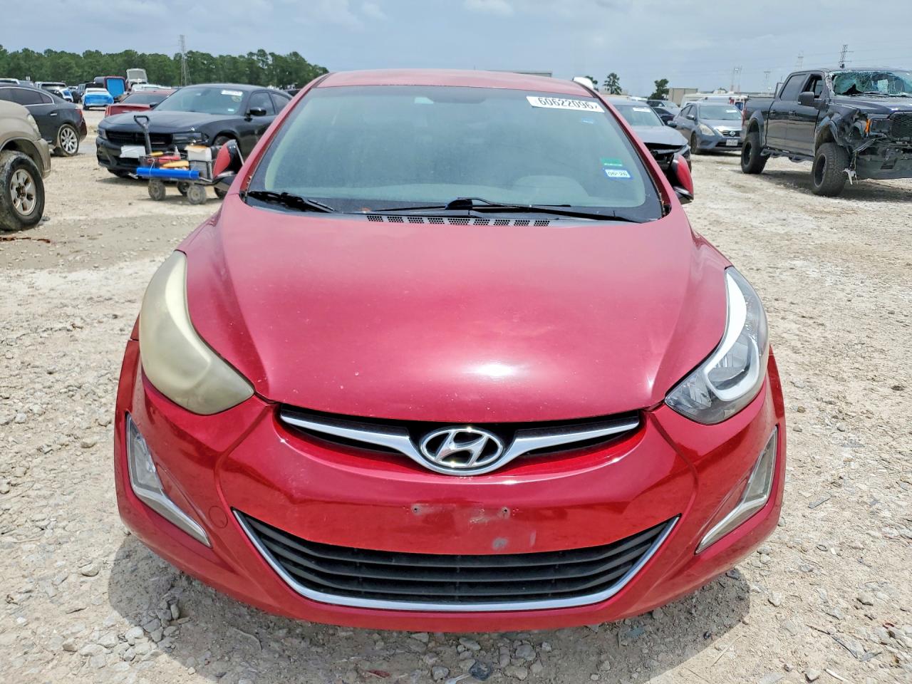 2014 Hyundai Elantra Se Красный vin: KMHDH4AE4EU186021