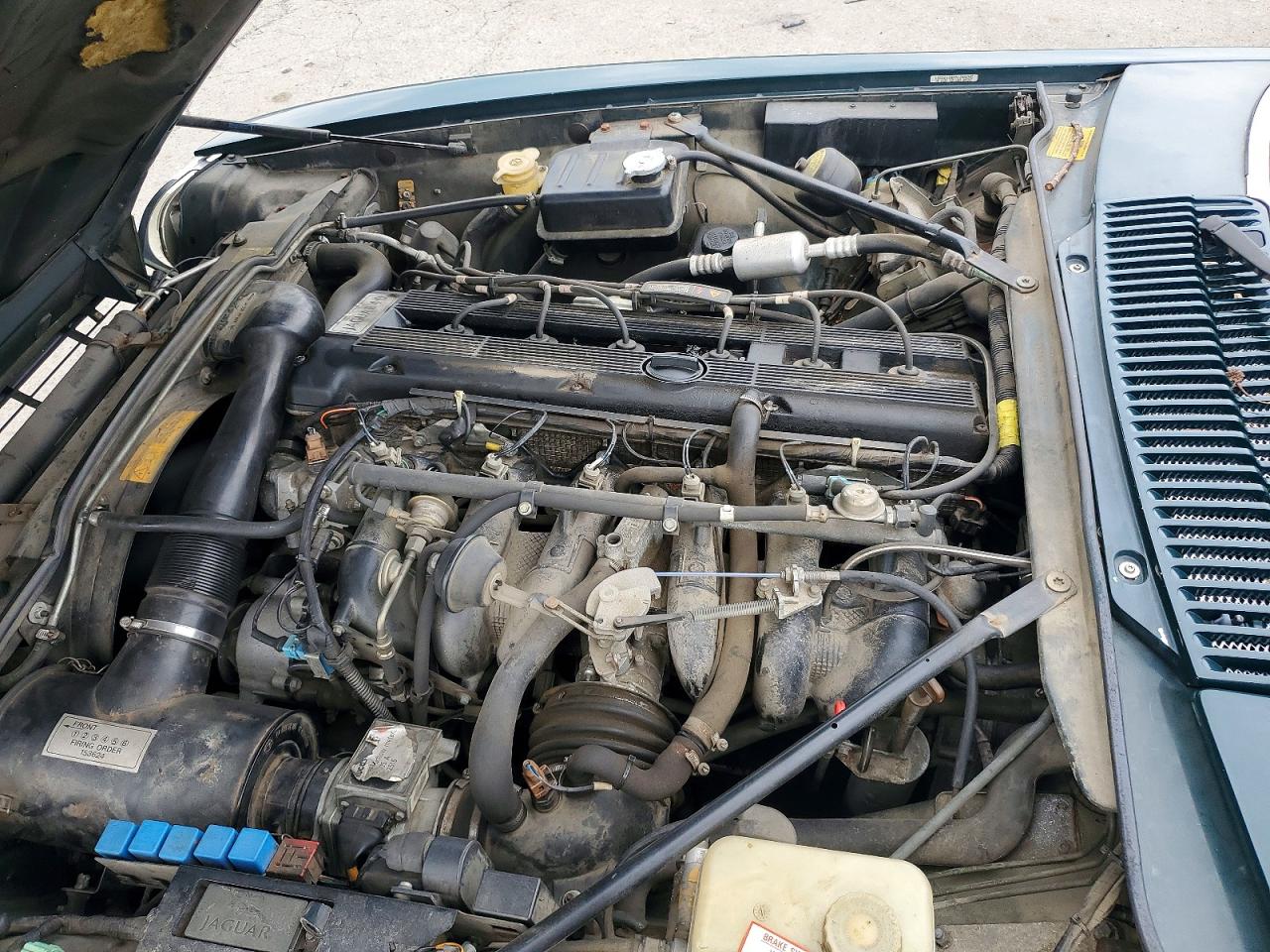 1994 Jaguar Xjs 2+2 Green vin: SAJNX274XRC192241