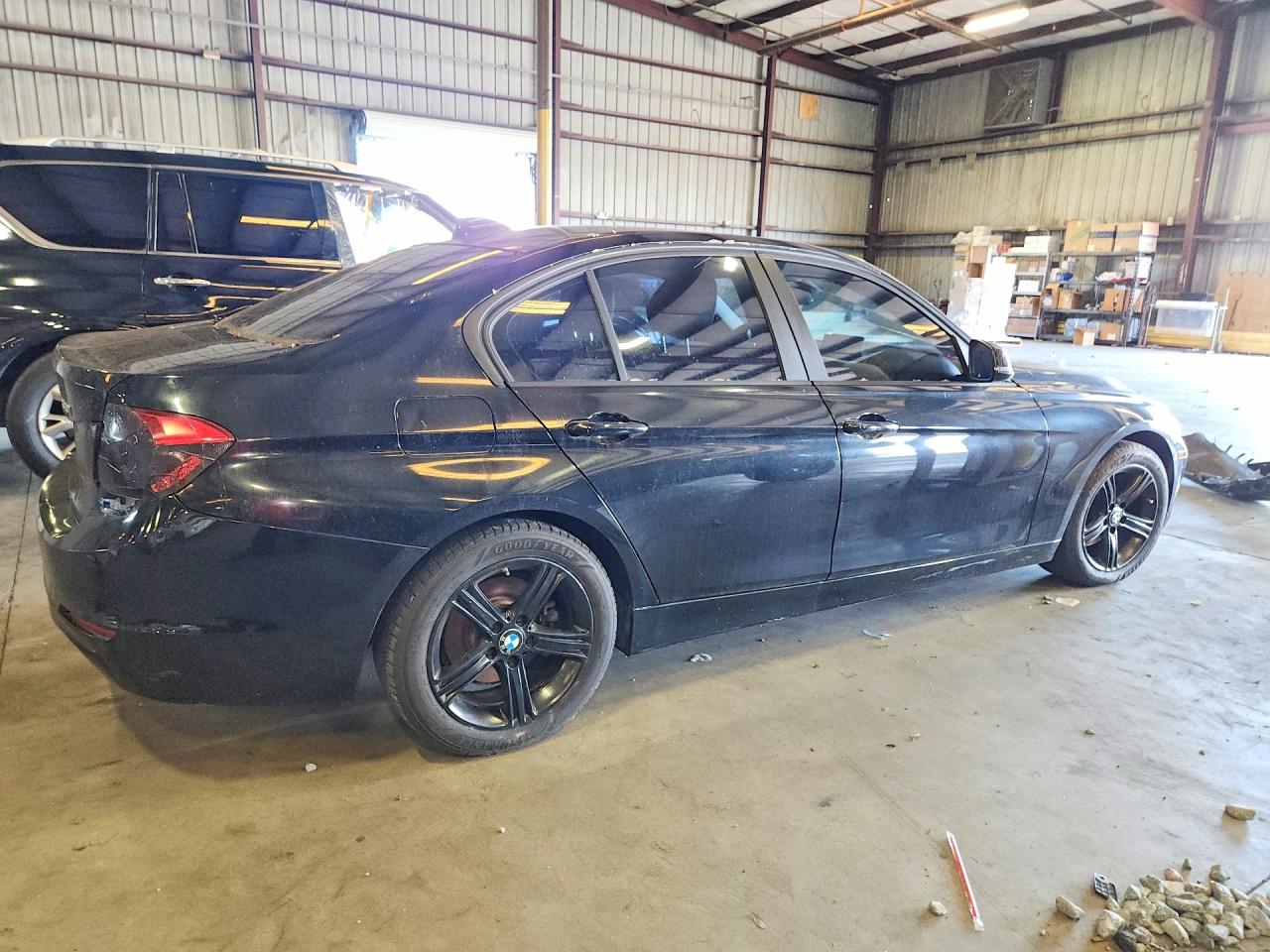 2013 Bmw 320 I Black vin: WBA3B1C50DK128427