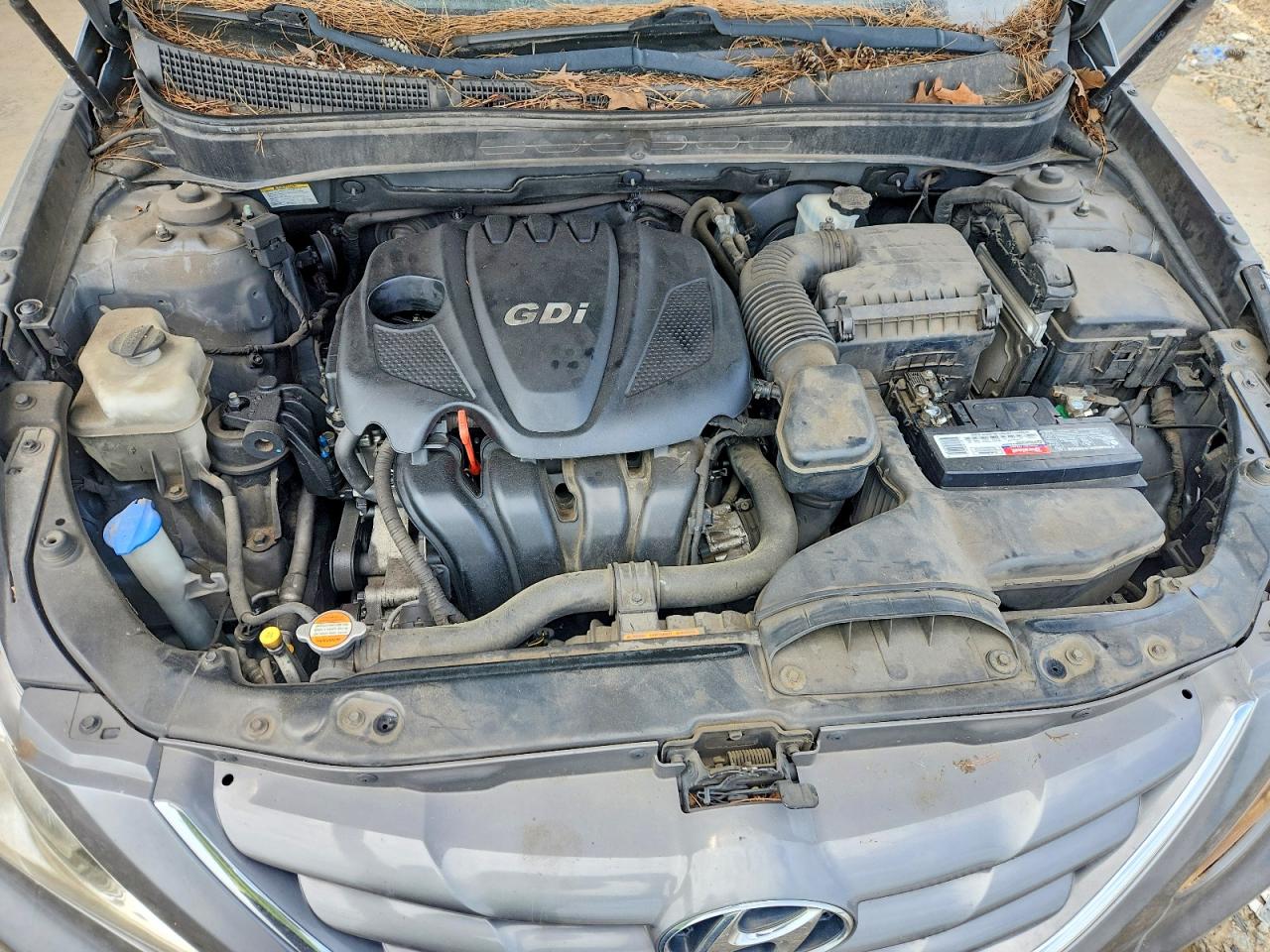 2012 Hyundai Sonata Gls Gray vin: 5NPEB4AC3CH349905