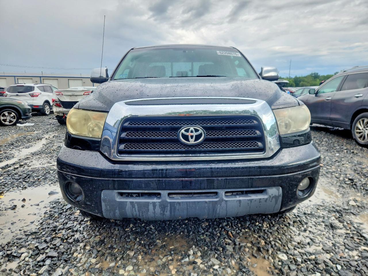 2008 Toyota Tundra Double Cab Limited Черный vin: 5TFBV58168X058105