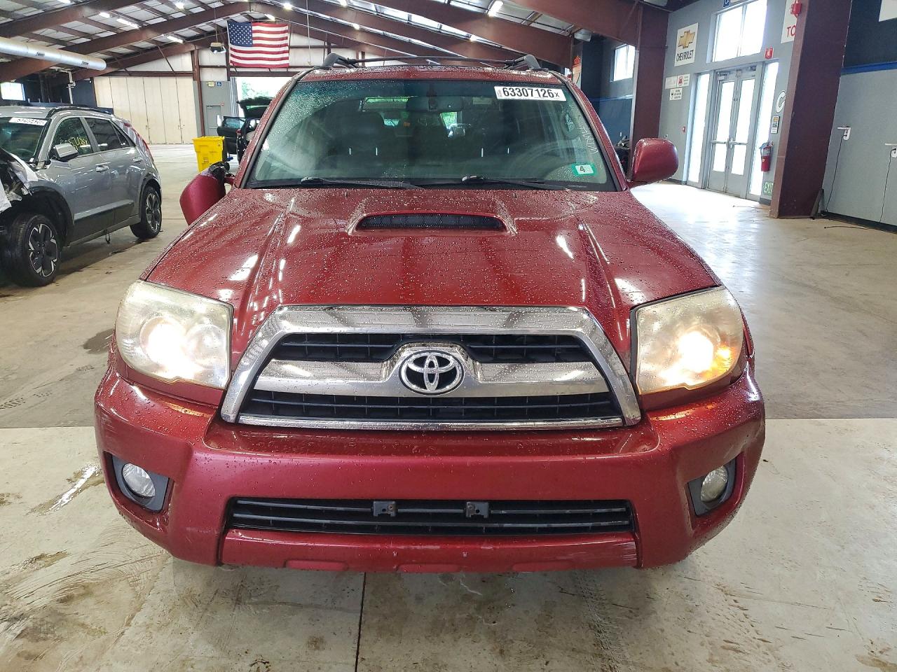 2008 Toyota 4runner Sport Edition Burgundy vin: JTEBU14RX8K035121