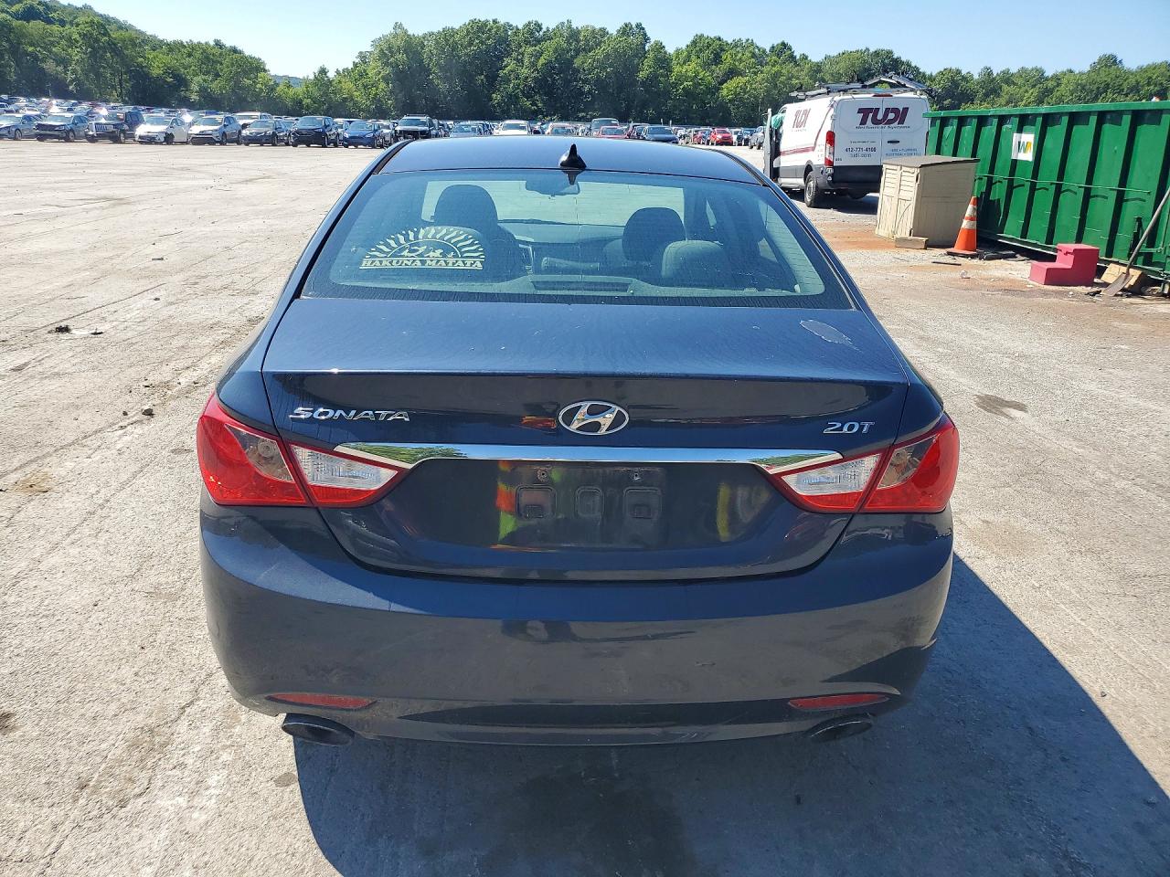 2012 Hyundai Sonata Se 2.0t Синий vin: 5NPEC4AB5CH409011