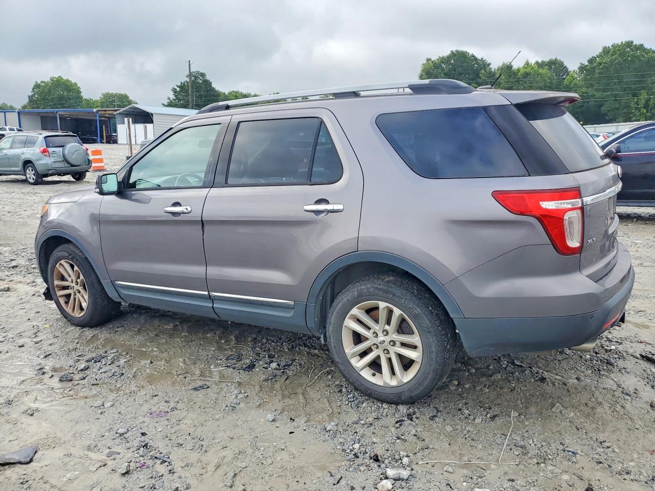 2013 Ford Explorer Xlt Gray vin: 1FM5K8D86DGC30245