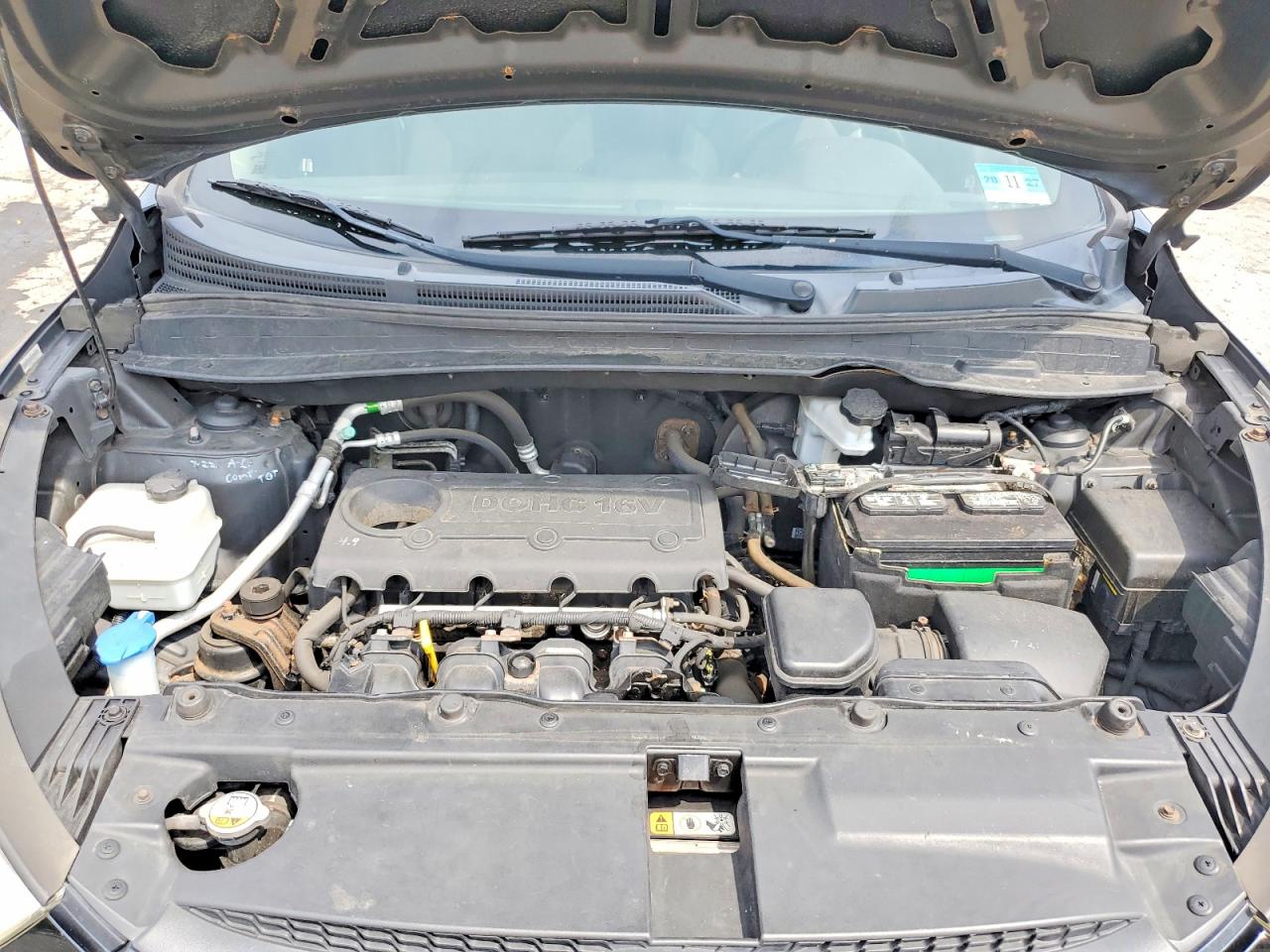 2013 Hyundai Tucson Gls Black vin: KM8JUCAC2DU584057