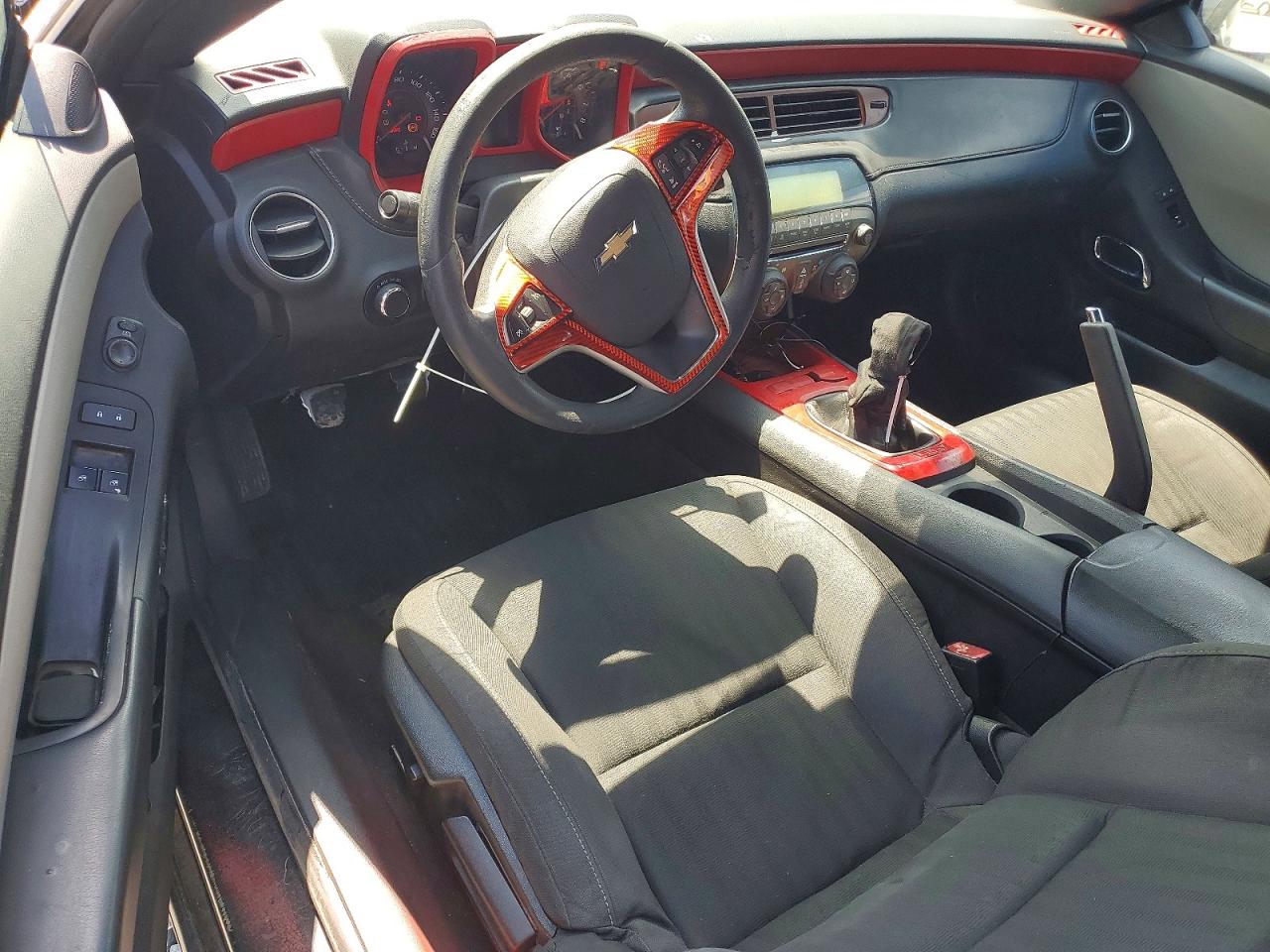 2012 Chevrolet Camaro Ls Black vin: 2G1FE1E32C9182789