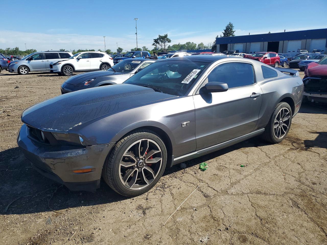 2010 Ford Mustang Gt Gray vin: 1ZVBP8CH2A5159852