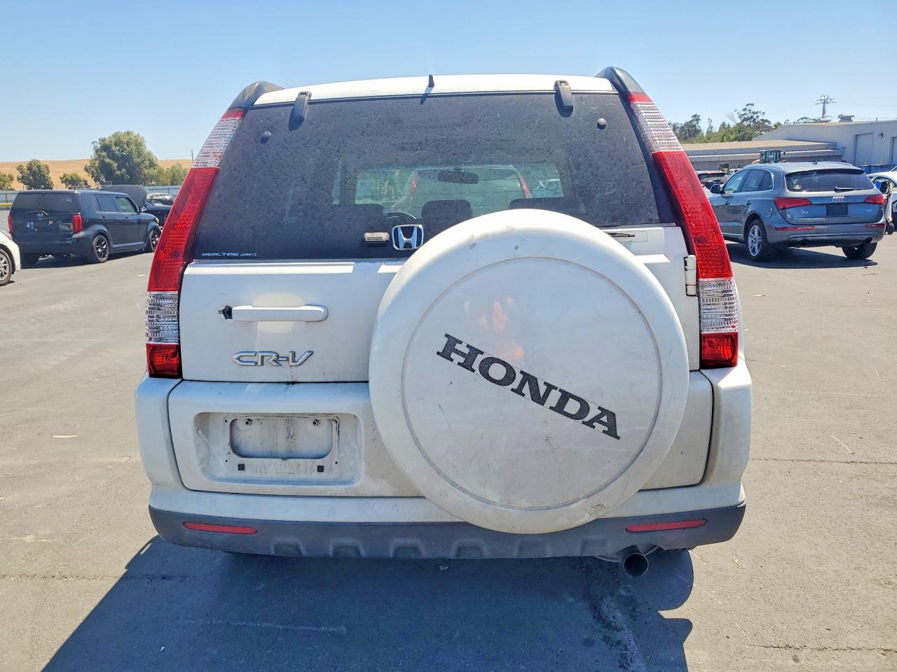 2005 Honda Cr-v Se White vin: JHLRD78985C016804