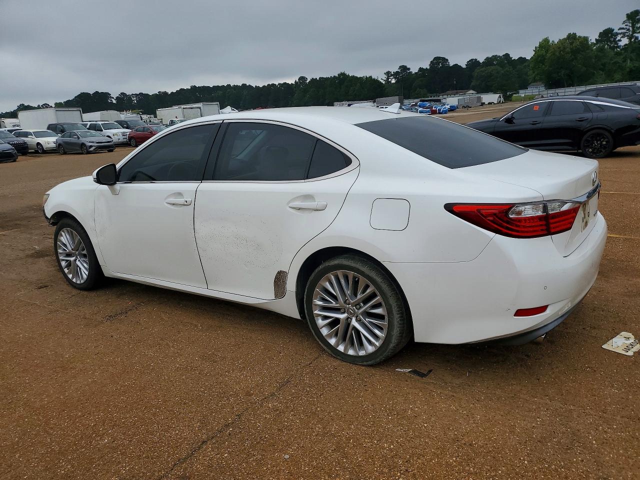 2013 Lexus Es 350 White vin: JTHBK1GG1D2027261