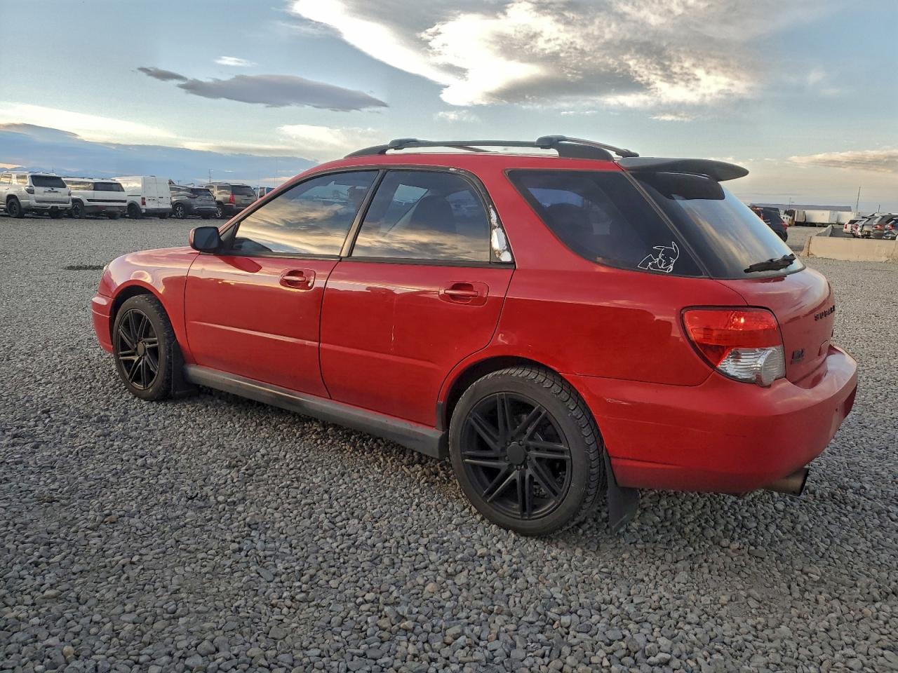 2004 Subaru Impreza Wrx Red vin: JF1GG29614H800364