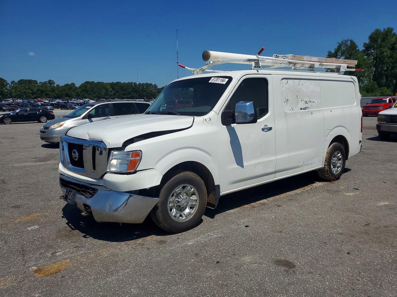 2015 Nissan Nv 2500 Hd Sl White vin: 1N6AF0KY1FN804774