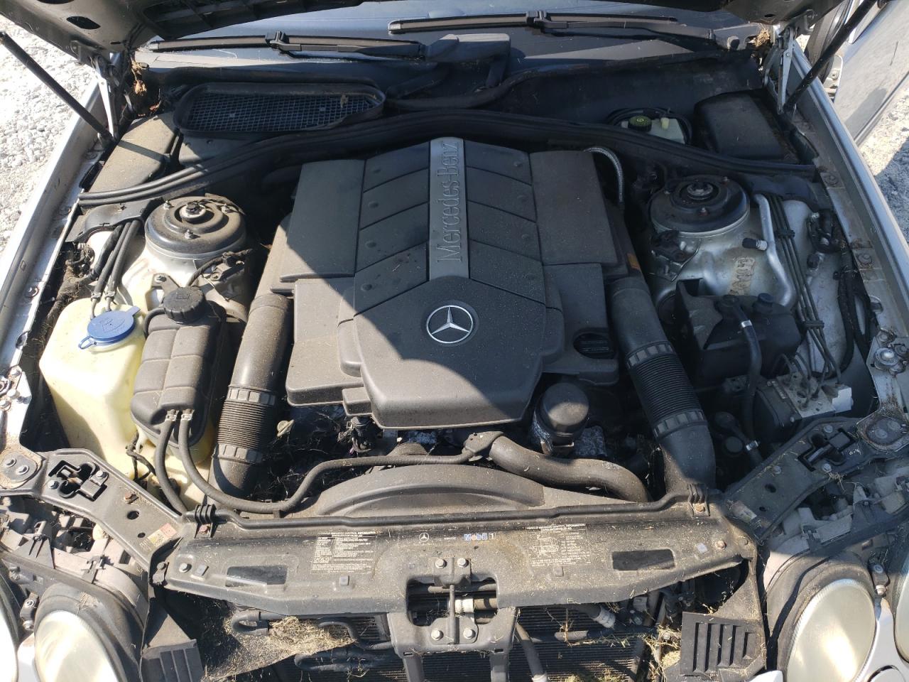 2004 Mercedes-benz Cl 500 Silver vin: WDBPJ75J84A040153