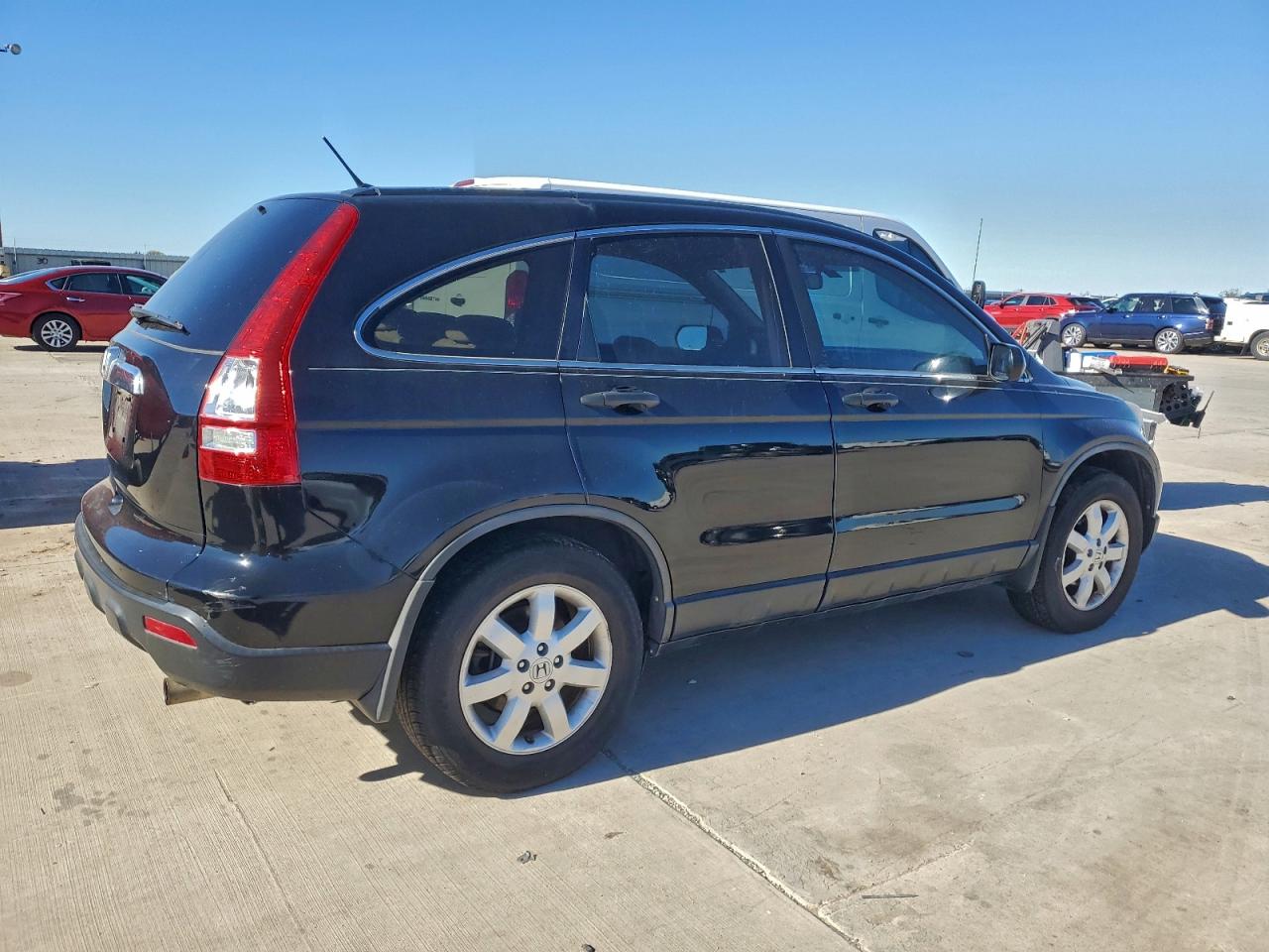 2008 Honda Cr-v Ex Black vin: 3CZRE38518G705224