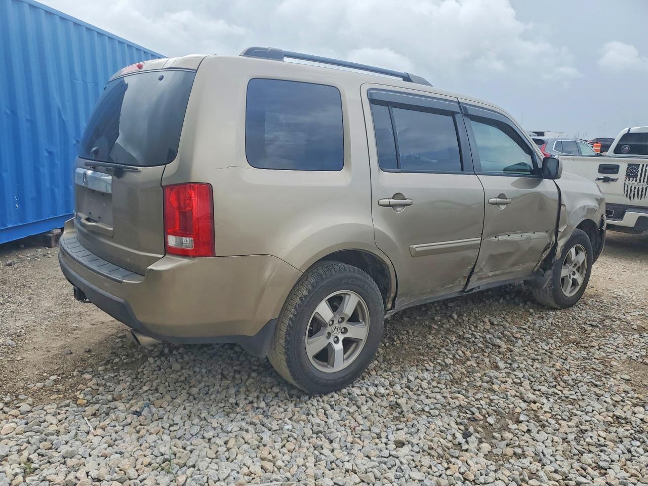 2010 Honda Pilot Exl Tan vin: 5FNYF3H54AB020970