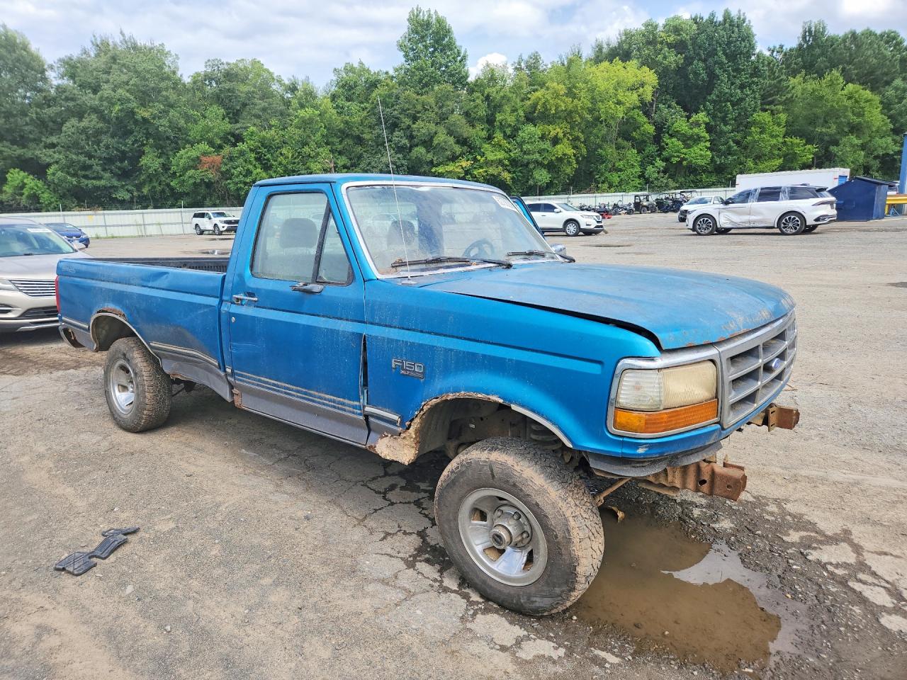 1994 Ford F150 Turquoise vin: 1FTEF14Y5RLB34928