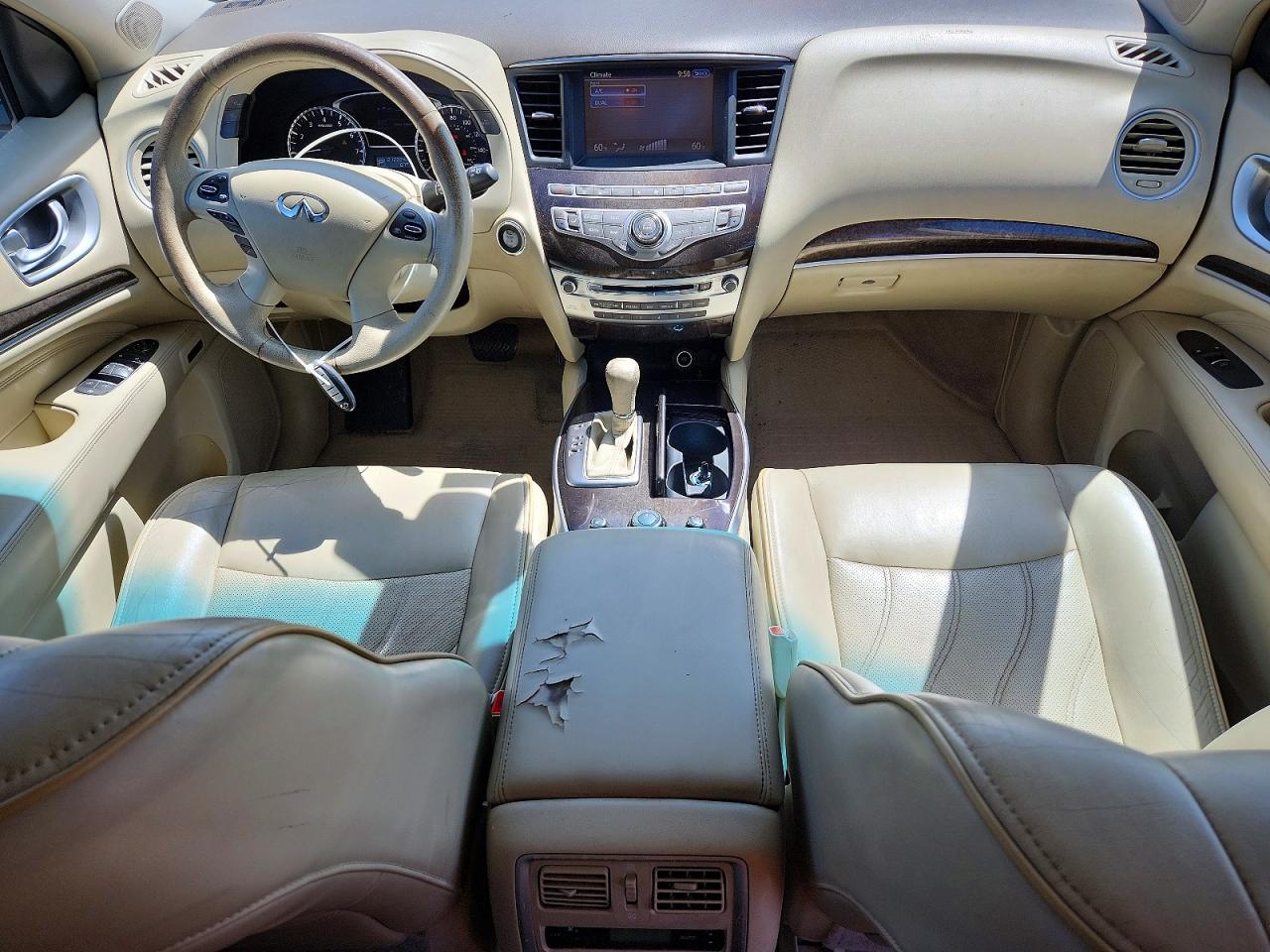 2014 Infiniti Qx60 Base White vin: 5N1AL0MM8EC514219