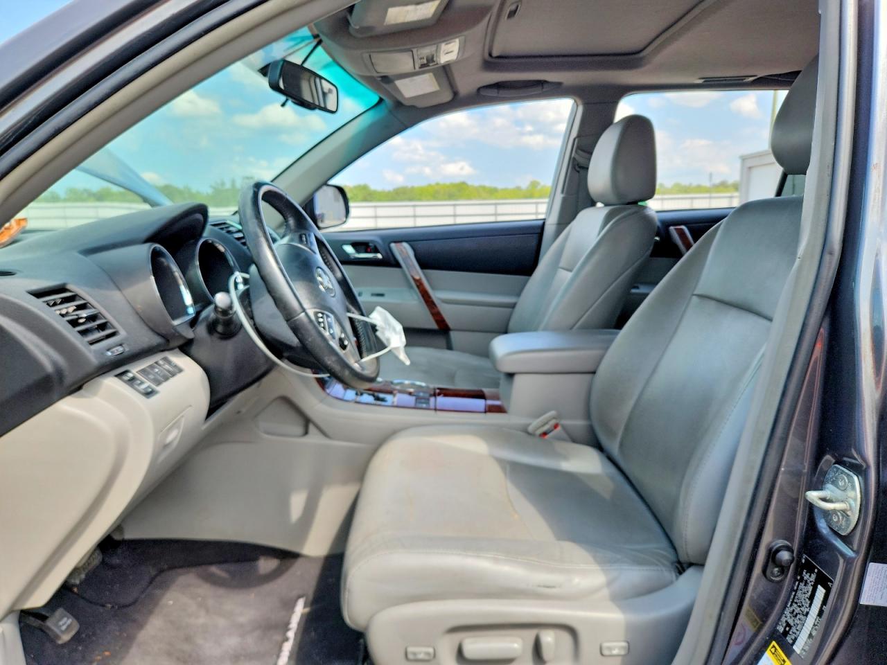 2012 Toyota Highlander Limited Gray vin: 5TDDK3EH2CS102932