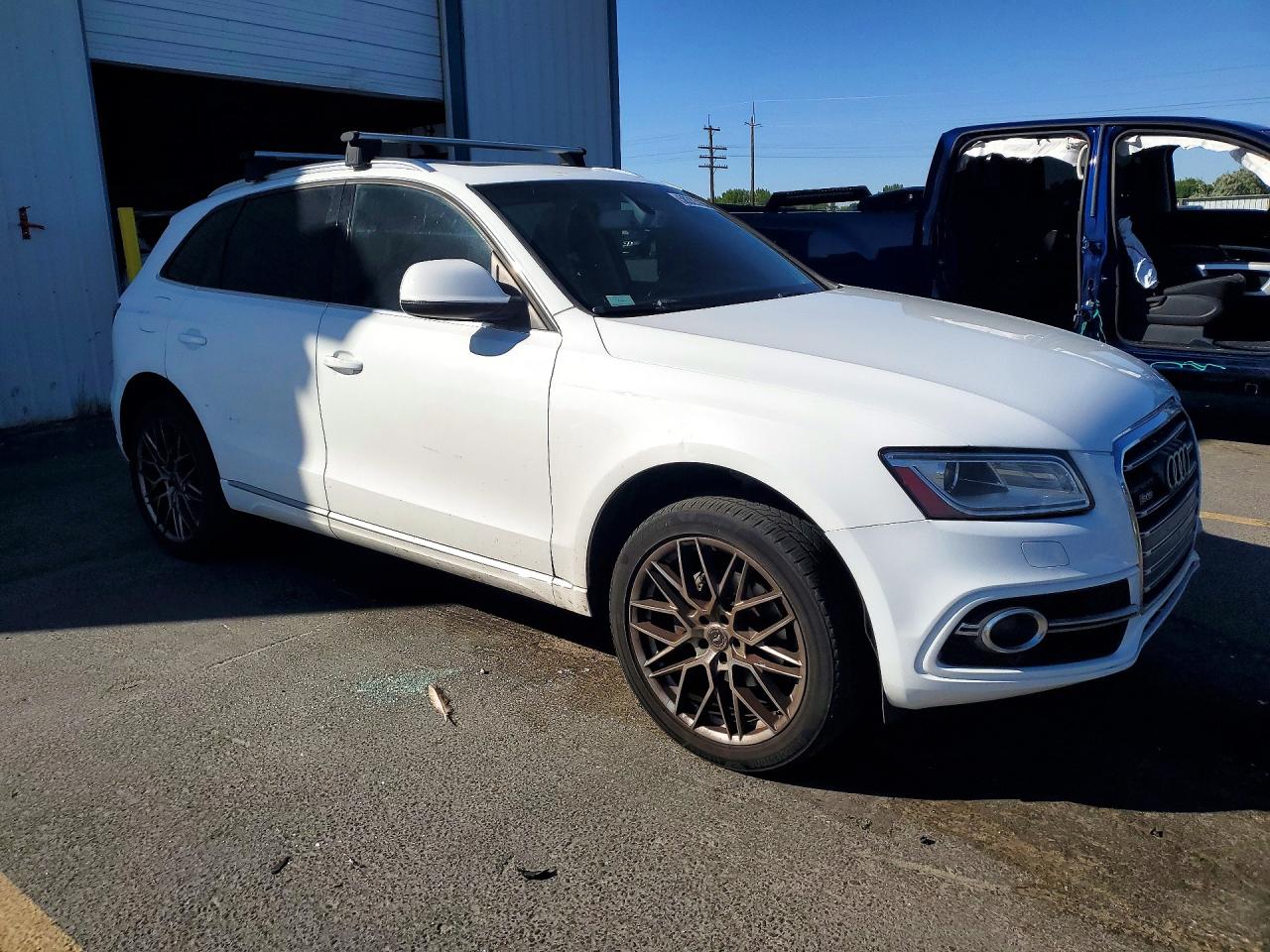 2014 Audi Q5 Premium White vin: WA1CFAFP2EA041392