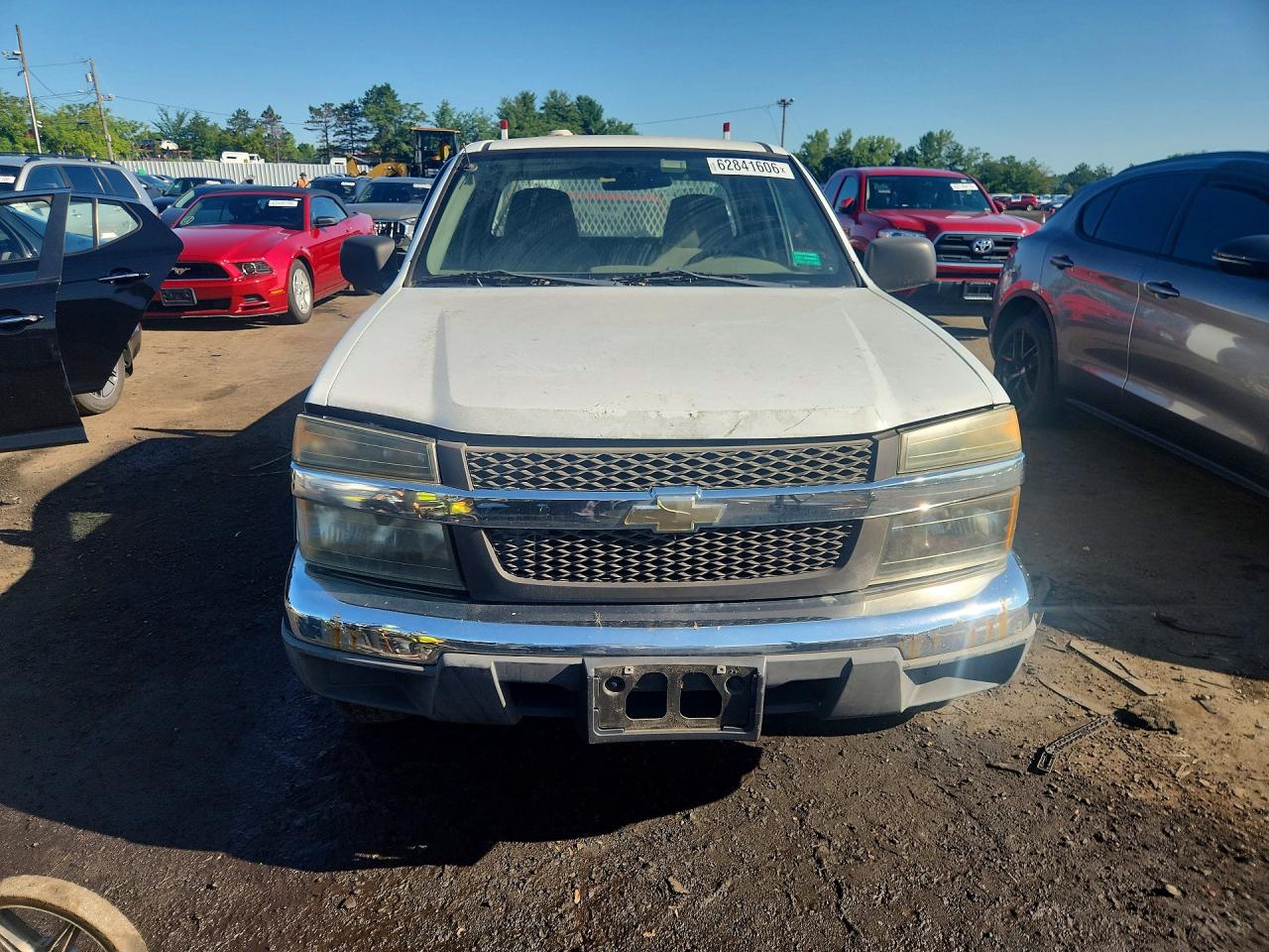 2007 Chevrolet Colorado White vin: 1GCDT19E678144015