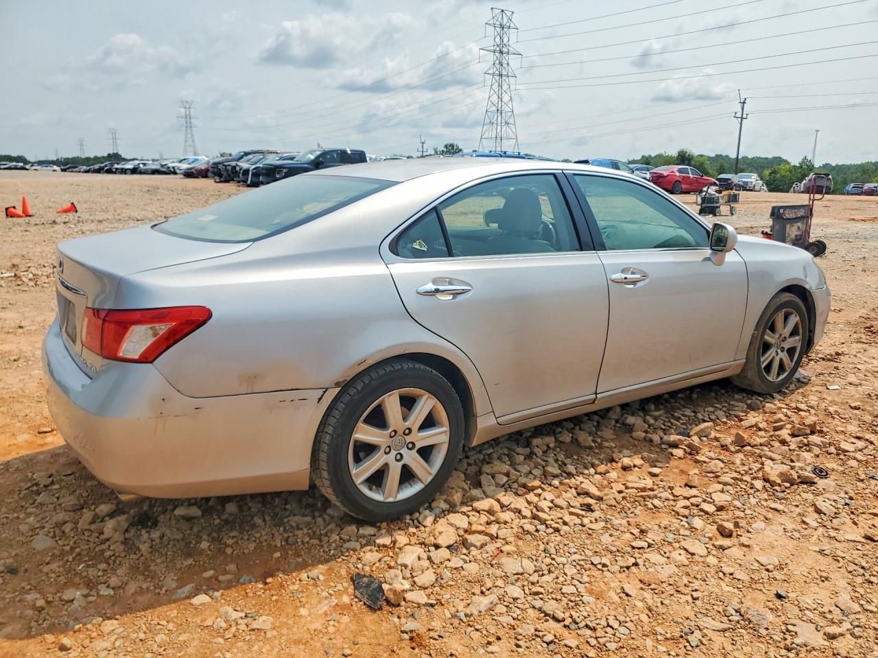 2007 Lexus Es 350 Silver vin: JTHBJ46G472005135