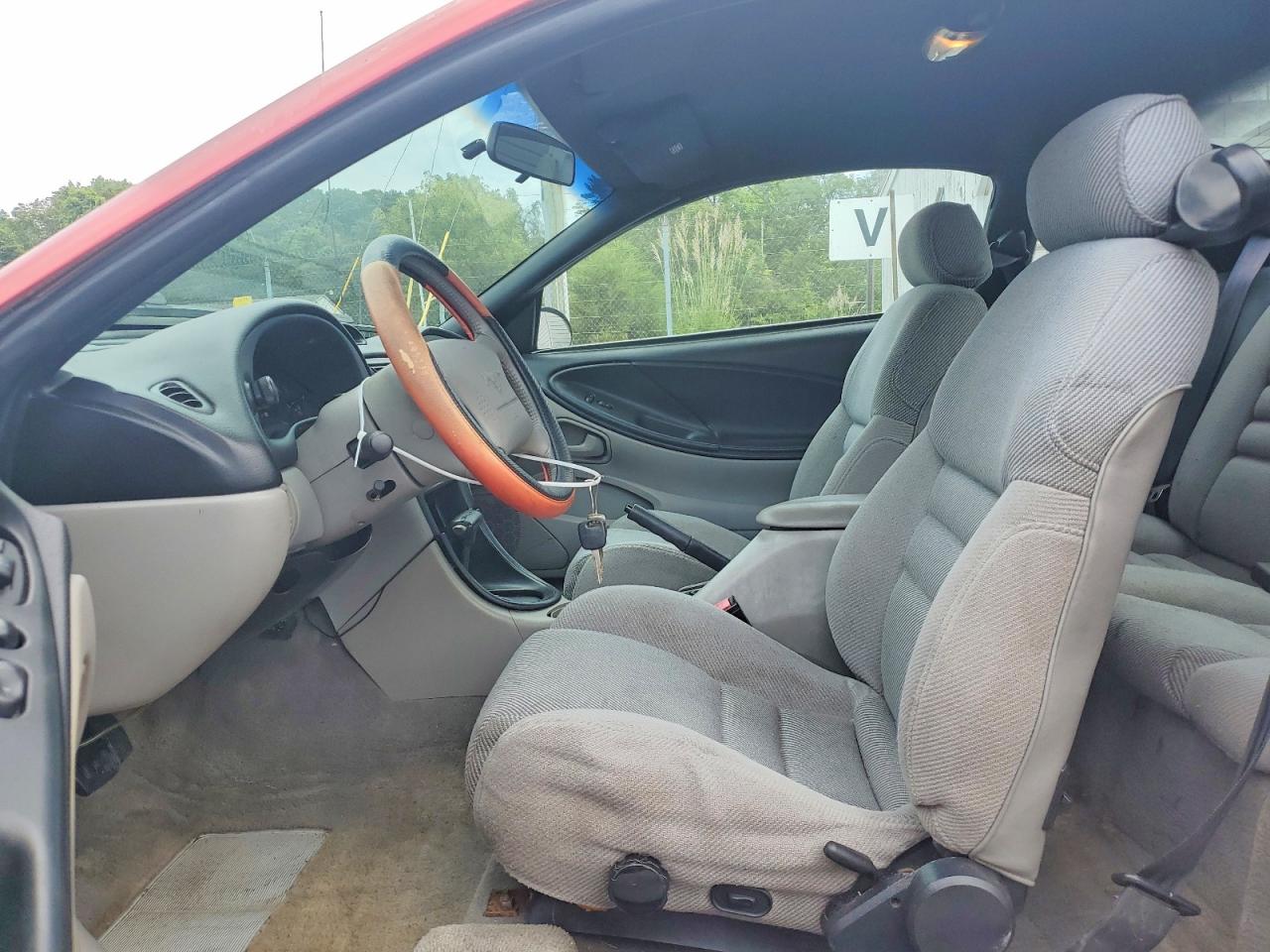 1996 Ford Mustang Gt Красный vin: 1FALP42X4TF182030