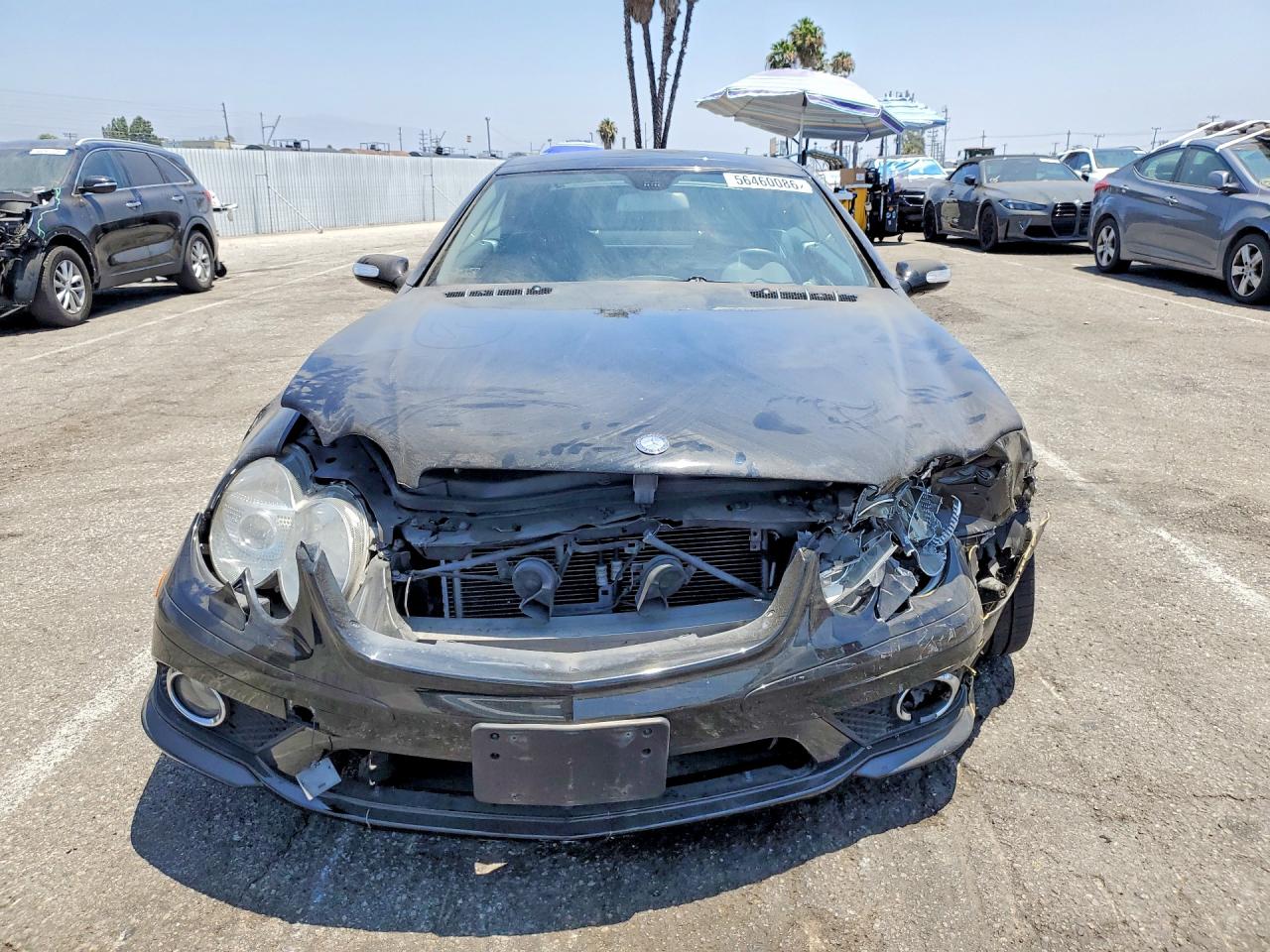 2007 Mercedes-benz Sl 550 Черный vin: WDBSK71F97F126524