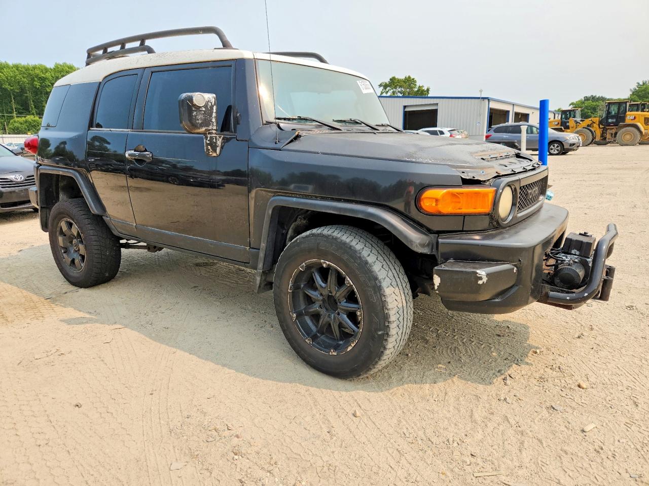 2007 Toyota Fj Cruiser Base Black vin: JTEZU11F770004833