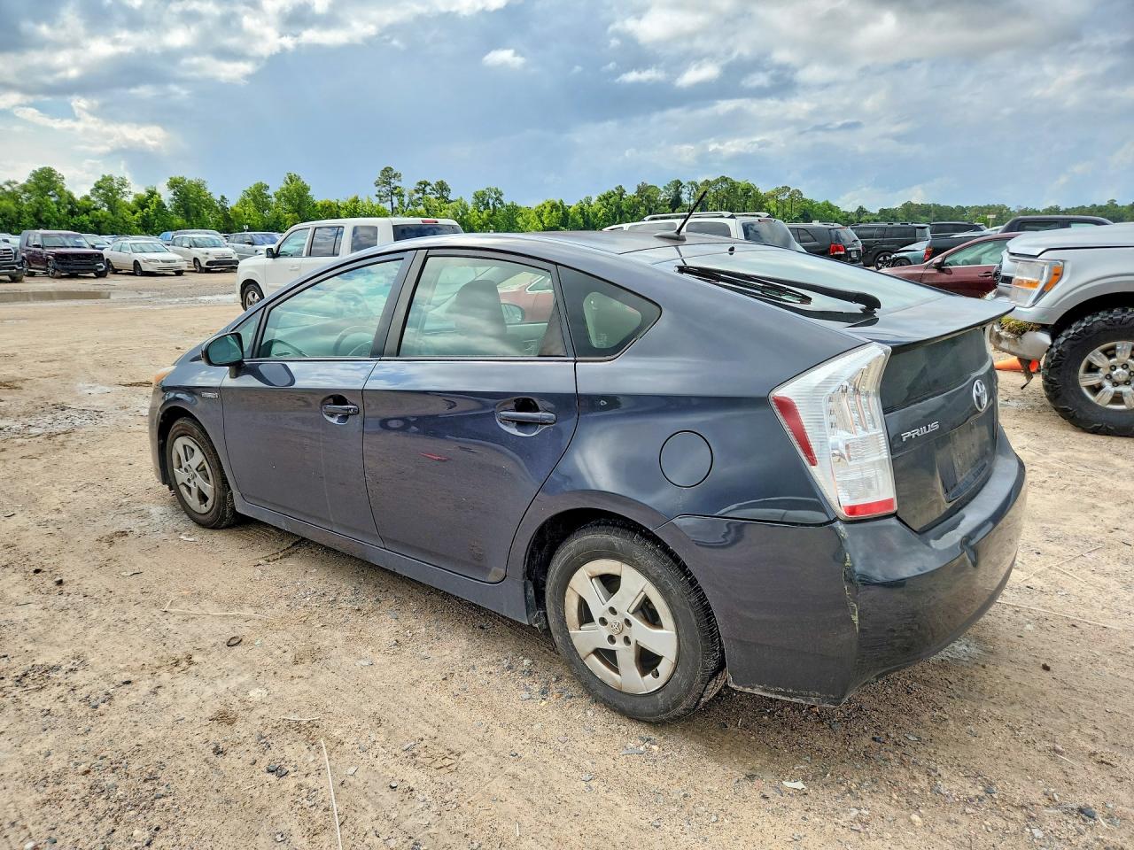 2011 Toyota Prius Two Gray vin: JTDKN3DU2B1419814