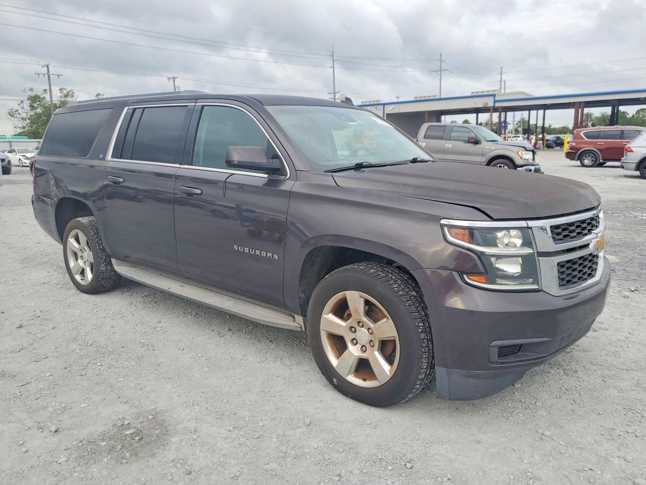2015 Chevrolet Suburban K1500 Lt Gray vin: 1GNSKJKC6FR262603