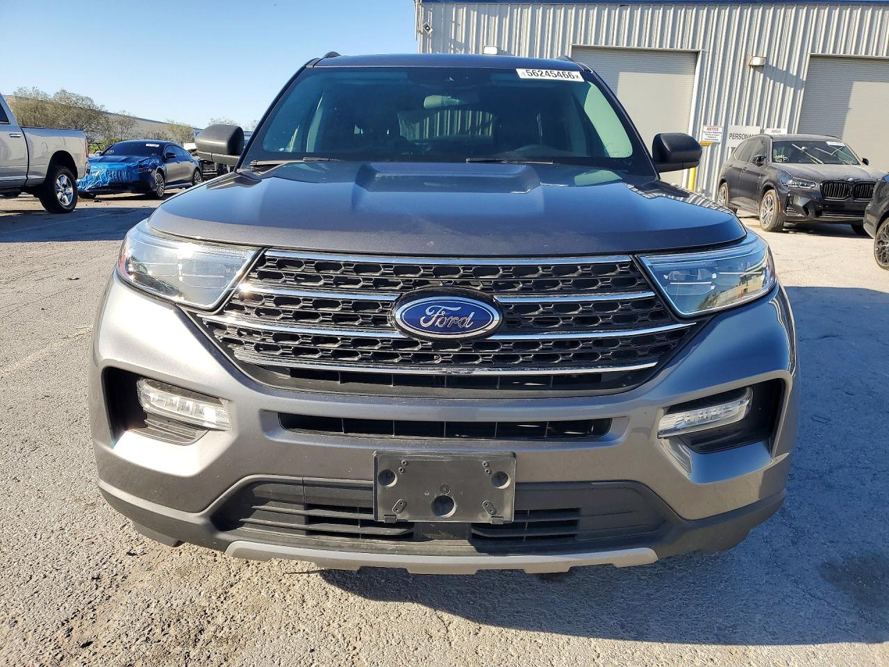 2021 Ford Explorer Xlt Серый vin: 1FMSK8DH6MGA41615